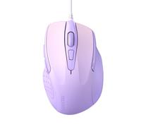 TECKNET USB Wired Mouse, 6400 DPI Mice with 6-Button, Optical Computer Mouse with Ergonomic Design for Laptop, Chromebook, PC, Desktop, Mac, Notebook