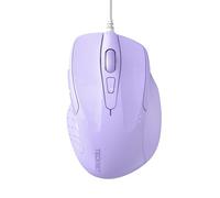 TECKNET USB Wired Mouse, 6400 DPI with 4 Adjustable DPI, 6-Button Optical Mouse, Ergonomic Design for Laptop, Chromebook, PC, Desktop, Mac, Notebook
