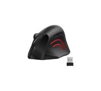 TECKNET Ergonomic Mouse, 4800DPI Wireless Vertical Mouse 6-Button Silent Mice with 5 Adjustable Levels DPI, USB Receiver, 2.4G Cordless Computer Mouse Optical Wireless Mouse for Laptop, PC, Mac