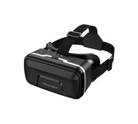 TECKNET VR Headset for Phone, Virtual Reality Headsets with HD 110°FOV Anti-Blue Light Lenses & Adjustable Gears, 3D VR Headset for Kids Compatible iPhone Samsung Android 4.7-7.2" （Black）