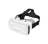 TECKNET VR Headset for Phone, Virtual Reality Headsets with HD 110°FOV Anti-Blue Light Lenses & Adjustable Gears, 3D VR Headset for Kids Compatible iPhone Samsung Android 4.7-7.2"