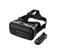 TECKNET VR Headset for Phone with Controller, Virtual Reality Headsets with HD 110°FOV Anti-Blue Light Lenses & Adjustable Gears, 3D VR Headset for Kids Compatible iPhone Samsung Android 4.7-7.2"