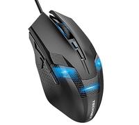 TECKNET Wired Gaming Mouse, 8000 DPI Adjustable Optical Sensor USB Computer Mou