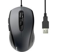 Tecknet Wired Mouse: 3600 Dpi Gaming Sensor, 6 Buttons. For Office, Graphic Design, Pc/laptop. Grey.