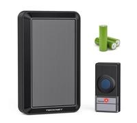 TECKNET Wireless Doorbell, 130dB Loud Wireless Battery Doorbell, IP65 Waterproof Door Bells Wireless Cordless with 400M/1312ft Long Range and 38 Melodies, Ideal for Hard of Hearing or Elderly (Black)