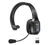 TECKNET Wireless Headset, Bluetooth Headset With Microphone Noise Canceling &