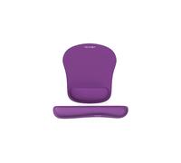 TECKNET Wrist Rest Mat, Keyboard and Mouse Wrist Support Pad Set, Comfortable Memory Foam Mouse Mat with Wrist Cushion Support, Anti-Slip Ergonomic