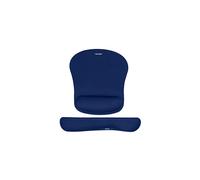 TECKNET Wrist Rest Mat, Keyboard and Mouse Wrist Support Pad Set, Comfortable Memory Foam Mouse Mat with Wrist Cushion Support, Anti-Slip Ergonomic