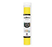 TECKWRAP 001 Vinyl Matte Adhesive Vinyl for Craft Decal Projects 1ft x 5ft, Matte Passion Yellow