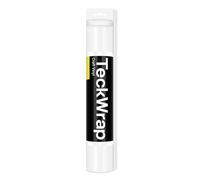 TECKWRAP 001 White Permanent Vinyl Roll - 12" x 10ft (30.5cm x 305cm) Glossy White Vinyl Easy to Apply for Window Stickers, Home Decor, Decals, Signs & DIY Craft Projects