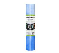 TECKWRAP Cold Color Changing Adhesive Vinyl - 1ft x 5ft, Permanent Vinyl for Crafts, Cutters, Stickers,Decals,Translucent White Turns Bright Blue When Cold