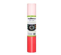TECKWRAP Cold Color Changing Adhesive Vinyl - 1ft x 5ft,Turns Bright Red When Cold, Permanent Vinyl for Crafts, Cutters, Stickers,Decals