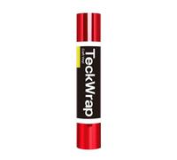 TECKWRAP Red Chrome Permanent Vinyl for Cricut, 30.5cm x 153cm