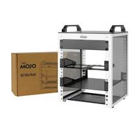 Tecmojo 10 inch 6U 200mm Depth Desktop Mini Rack, with SBC Shelf, Micro HDMl to HDMI Adapter Board, Blank Panel, for 10 Inch AV, NAS and Server Equipment