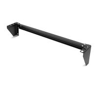 Tecmojo 1U Vertical Wall Mount bracket, Foldable Patch Panel Bracket fit 19” Switches/IT/Data Equipment, Open Frame Server Rack with 44lbs(20kg) Capacity, Vertical/Horizontal Mounting