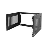 Tecmojo 6U Wall Mount Rack,6U Rack 14 inch Depth,19" Network Rack for Shallow Server and IT Equipment, Network Switches,Patch Panel Bracket,110lbs(50kg) Weight Capacity,Black