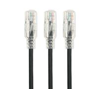 Tecmojo Ethernet Patch Cable 3M, 3 Pack, CAT6 UTP Gigabit LAN Network Cable, Pure Copper LSZH RJ45 Snag-Free Patch Cord Black