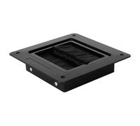 Tecmojo Raised Floor Cable Seal Brush Grommet 7.5” Square Brush Grommet, Airflow Management 1 Pack