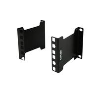 Tecmojo Server Rack Depth Extender - 2U - 4inch / 10 cm - TAA Compliant - Recessed Rack Adapter - Rack Mount Adapter Kit - Network Rack Extender