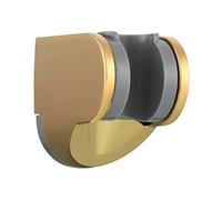 Tecmolog ABS Shower Head Holder Adjustable Wall Mount Bracket for Hand Shower Titanium Gold, ST01J