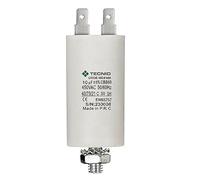 TECNID MG8100 Permanent for Engines 10µF 450V M8 Power Nut The starter capacitor is in a cylindrical polypropylene housing. Electrical connection via 4 terminals, white