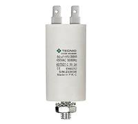 TECNID MG8500 Permanent for 50µF 450V Engines M8 Power Nut The starter capacitor is in a cylindrical polypropylene housing. Electrical connection via 4 terminals, white