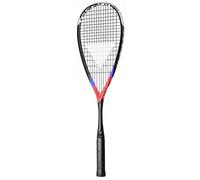 Tecnifibre 12CAR125SG Carboflex 125 X-Speed Squash Racket Black, Red, Blue with 3/4 Sleeve