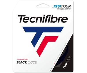 Tecnifibre Black Code Tennis String - 12m Set - Black - BlackCode