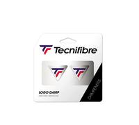 Tecnifibre Logo Dampener Tricolour - Ultimate Vibration Reduction For Tennis Rackets