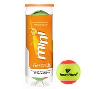 Tecnifibre Mini 3 Tennis Balls Plastic Tubes (Stage 2 - Orange)