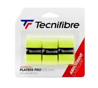 Tecnifibre Players Pro Tennis Grip Neon Yellow (3 Grip Pack)