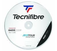 Tecnifibre RAZOR CODE Tennis String - 1.30mm/16G - 200m Reel - White