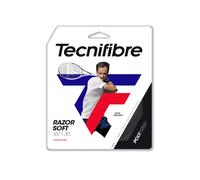 Tecnifibre Razor Soft Monofilament Polyester Tennis String 1.30mm Carbon - 12m Set