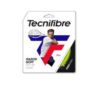 Tecnifibre Razor Soft Monofilament Polyester Tennis String 1.30mm Lime - 12m Set