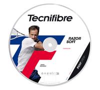 Tecnifibre RAZOR SOFT Tennis Racket String - 1.25mm/17G - 200m Reel - Carbon