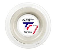Tecnifibre RAZOR SOFT Tennis Racket String - 1.25mm/17G - 200m Reel - White