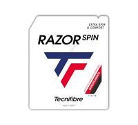 Tecnifibre Razor Spin Monofilament Polyester Tennis String 1.15mm Gauge - 12m Set Black
