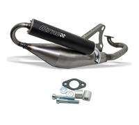 Tecnigas Q-TRE exhaust black with approval for CPI Keeway Generic Kymco Euro 2