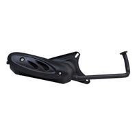 TECNIGAS Silent Pro Black Shield Exhaust, black