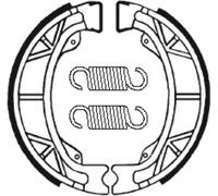 TECNIUM Brake shoes BA012