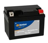 TECNIUM Battery Maintenance Free Factory Activated - BTX4L+/BTZ5S