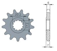 TECNIUM Steel Standard Front Sprocket 1120 - 420