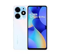 Tecno Mobile Spark 10 Pro Smartphone (Android, Dual SIM, 2460 x 1080 Pixel Display, 8GB RAM, 128GB Memory, Octa-Core, 50MP Dual Camera) Pearl White