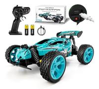 Tecnock RC Car Remote Control Car for Kids, 1:18 High Speed 20 KM/H 2WD RC Buggy, 2.4GHz Off Road Racing with Rechargeable Batteries, Toys Gift for Boys and Girls