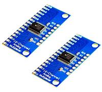TECNOIOT 2pcs CD74HC4067 16-Channel Analog Digital Multiplexer Breakout Board Module