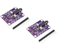 TECNOIOT 2pcs CJMCU-1334 DAC Module UDA1334A I2S DAC Audio Stereo Decoder Module Board