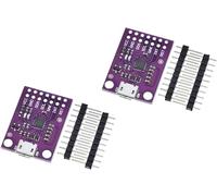 TECNOIOT 2pcs CP2112 Debug Board, USB to I2C IIC Communication Module, MicroUSB 2112 for CCS811