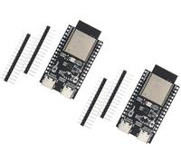 TECNOIOT 2pcs ESP32-C6 Dual Type-C Development Board N16 16MB Flash ESP32 WiFi + Bluetooth WiFi6