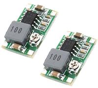 TECNOIOT 2pcs Mini360 Mini-360 DC-DC Adjustable Buck Converter Step Down Power Supply Module Ultra-Small | 2pcs Mini360 Down Module Down Module Mobile Phone Power Supply Module DIY, Vehicle Lm2596