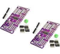TECNOIOT 2pcs PCA9685 16 Channel 12 bit PWM Servo Driver I2C Interface